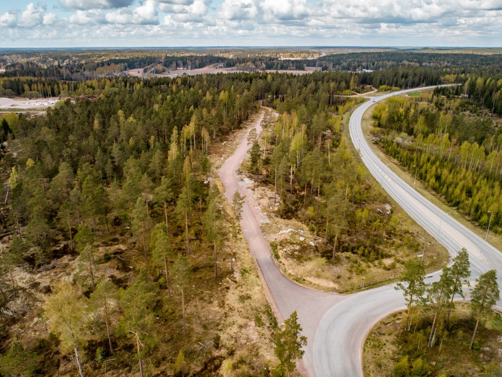 Markområde vid Fraktarvägen (företagstomter)