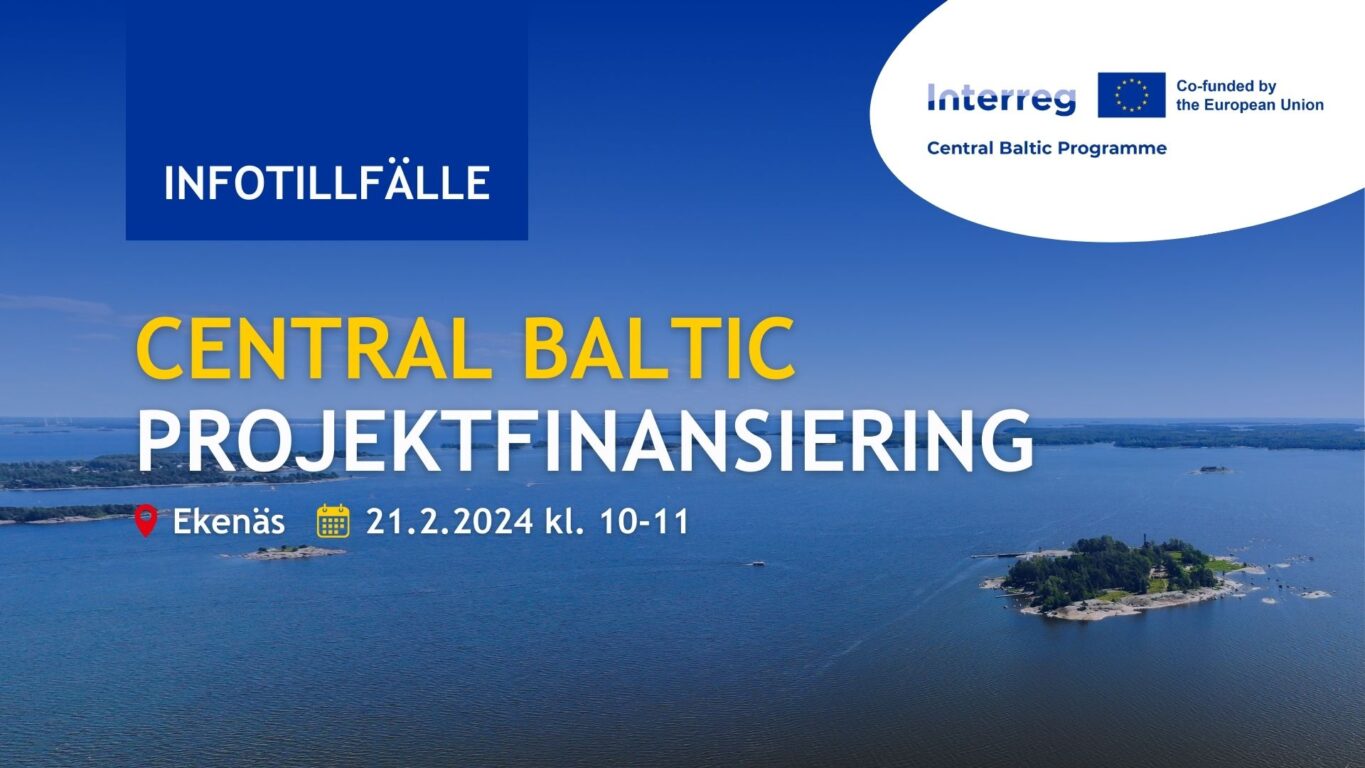 Infotillfälle om Central Baltic Projektfinansiering.