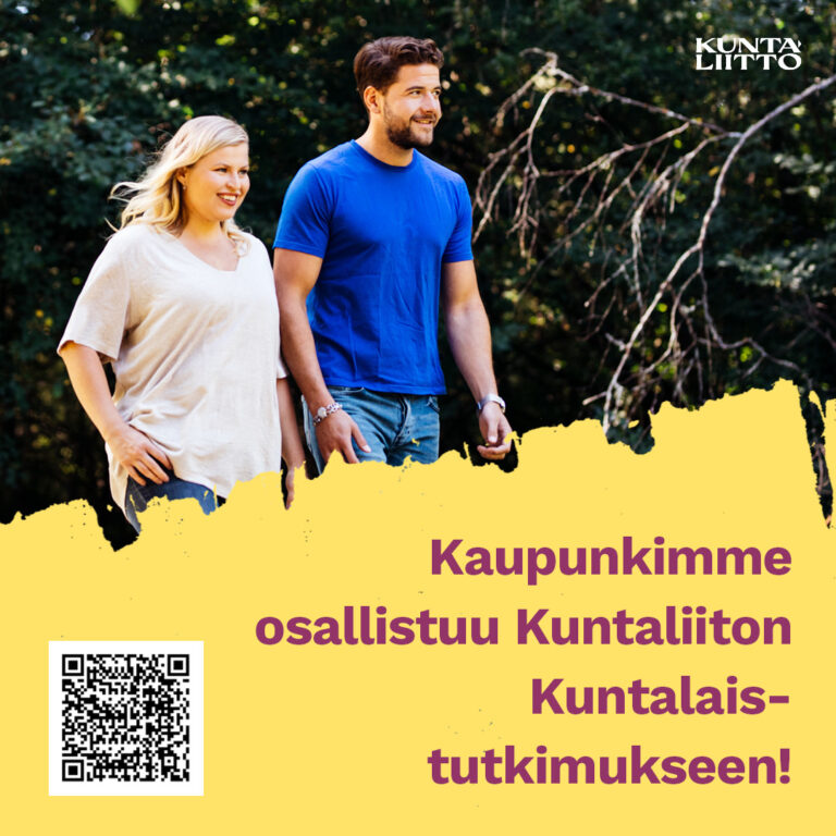 Kuntaliiton Kuntalaistutkimus QR-koodilla